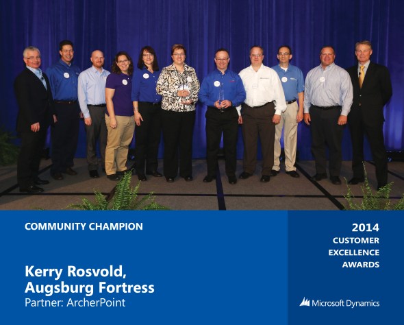 Kerry Rosvold, Augsburg Fortress